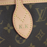Louis Vuitton Neverfull MM Monogram Initials