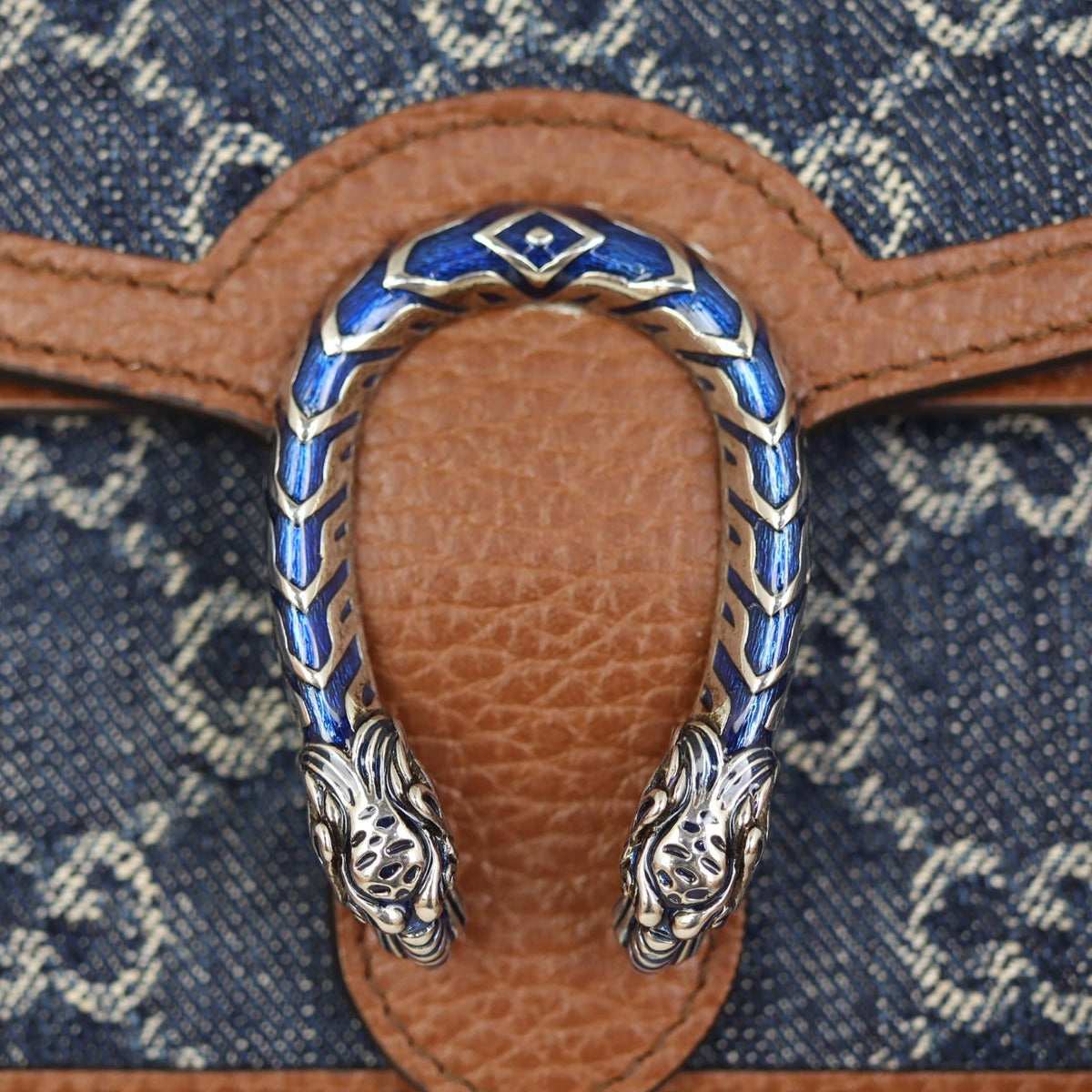 Gucci Dionysus Denim Super Mini Chain Bag Hardware