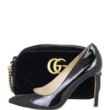 Gucci GG Marmont Velvet Small Camera Bag