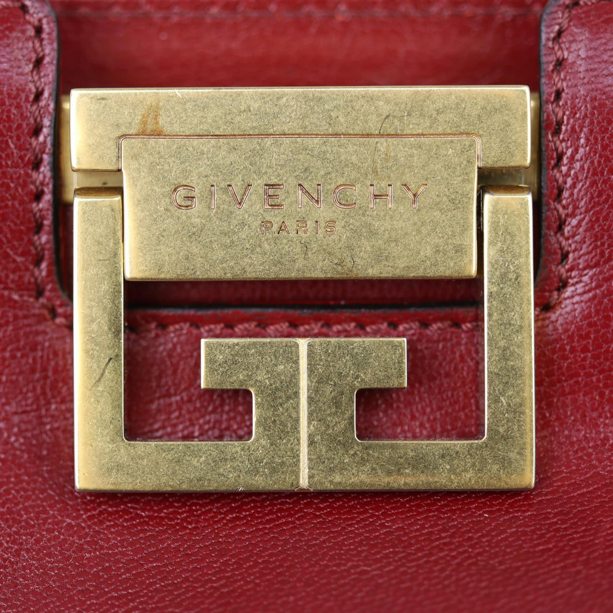 Givenchy GV3 Frame Clutch Bag Hardware