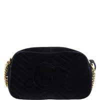 Gucci GG Marmont Velvet Small Camera Bag