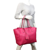 Gucci Swing Leather Tote Medium