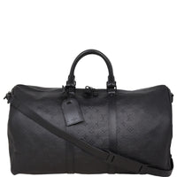 Louis Vuitton Keepall 50 Bandouliere Monogram Shadow