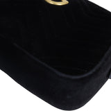 Gucci GG Marmont Velvet Small Camera Bag