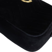 Gucci GG Marmont Velvet Small Camera Bag