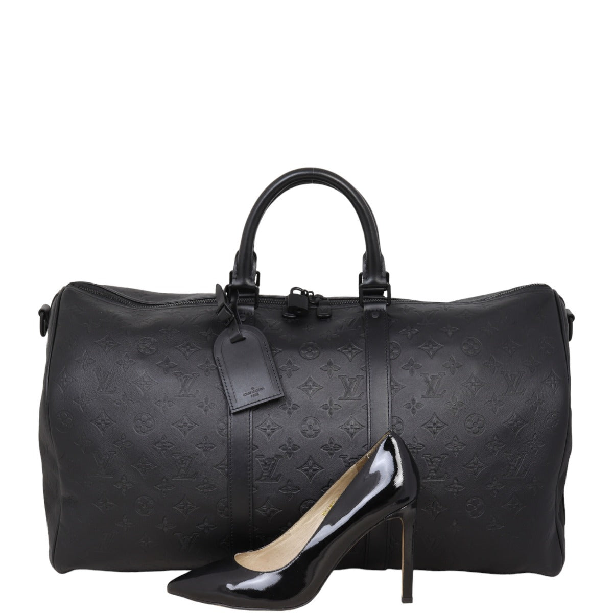 Louis Vuitton Keepall 50 Bandouliere Monogram Shadow