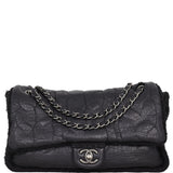 Chanel Chic Knit Flap Bag Wool