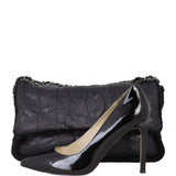 Chanel Chic Knit Flap Bag Wool