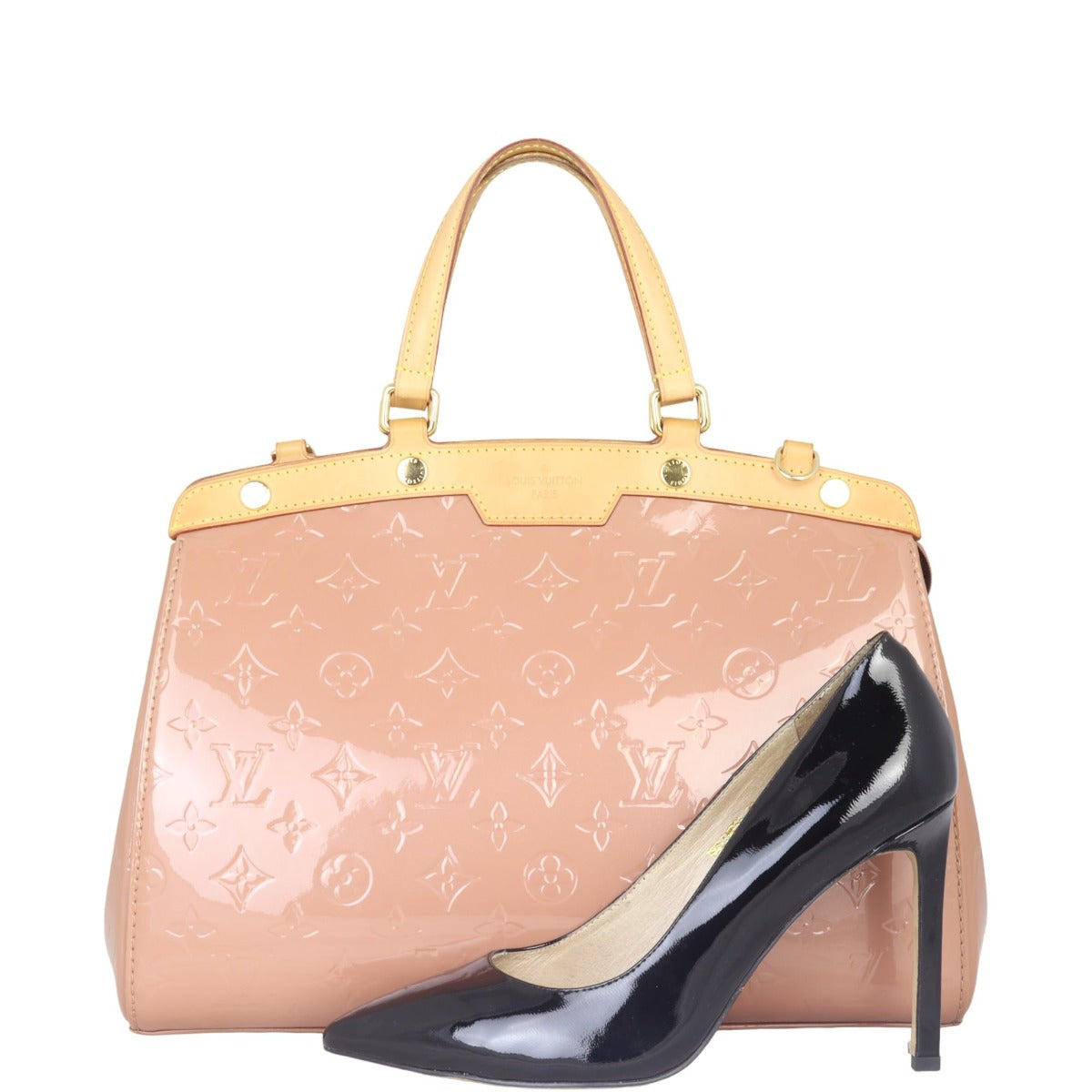 Louis Vuitton Brea MM Monogram Vernis