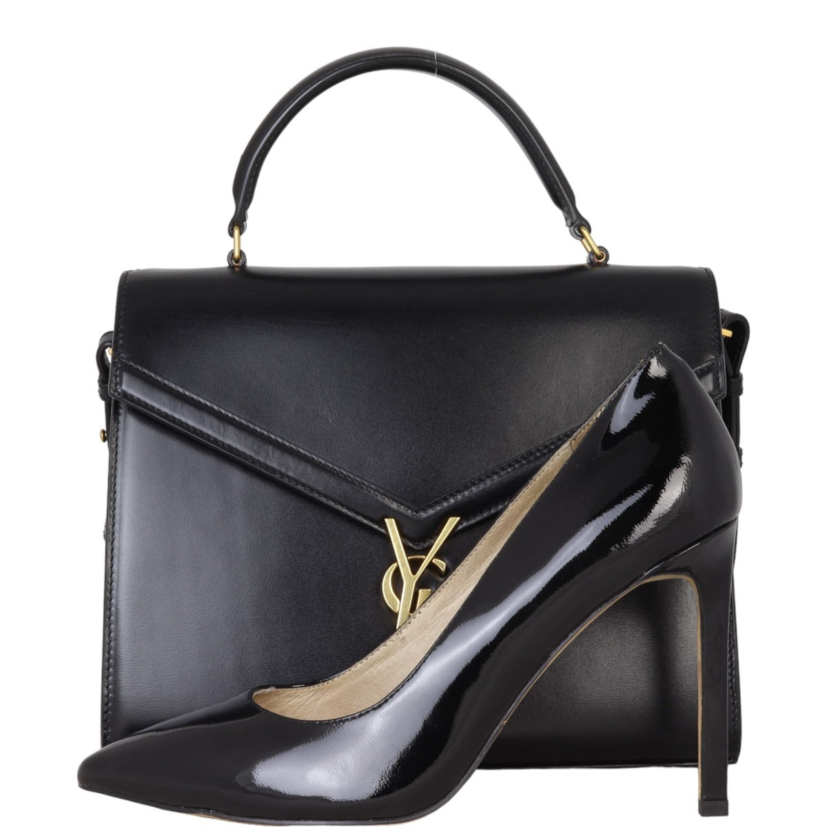 Saint Laurent Cassandra Top Handle Medium Bag