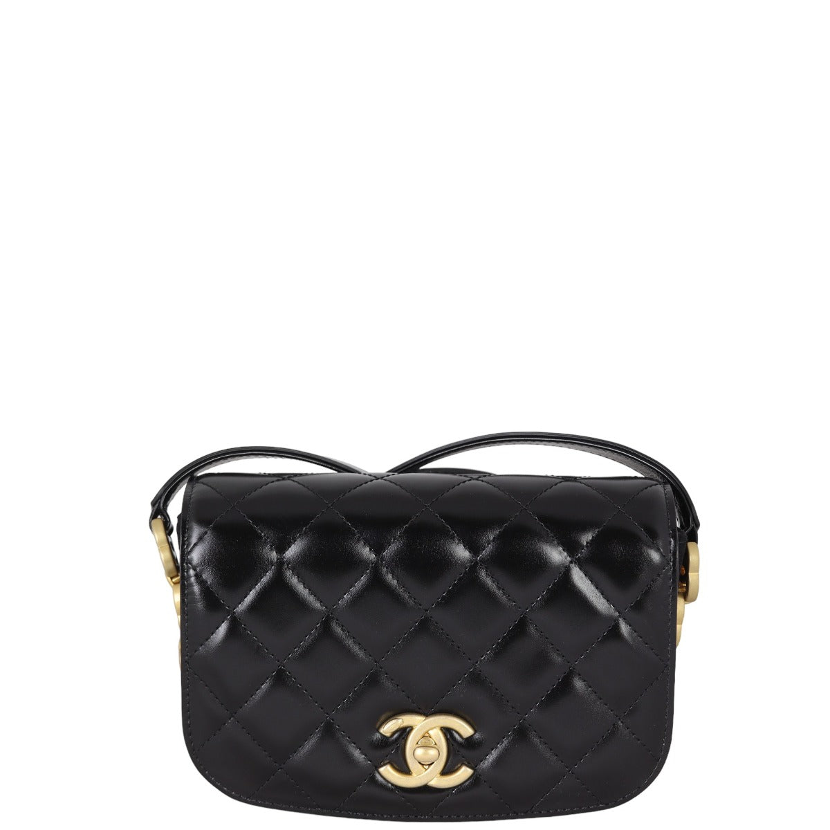 Chanel CC Mini Messenger Bag | Black