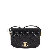 Chanel CC Mini Messenger Bag | Black