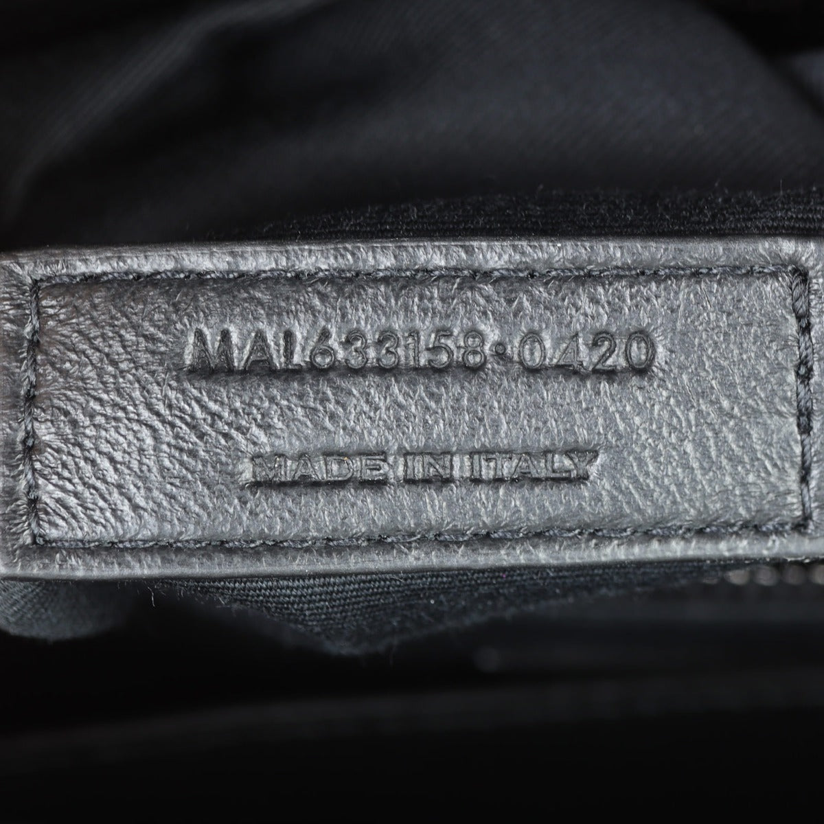 Saint Laurent Niki Medium Date Code