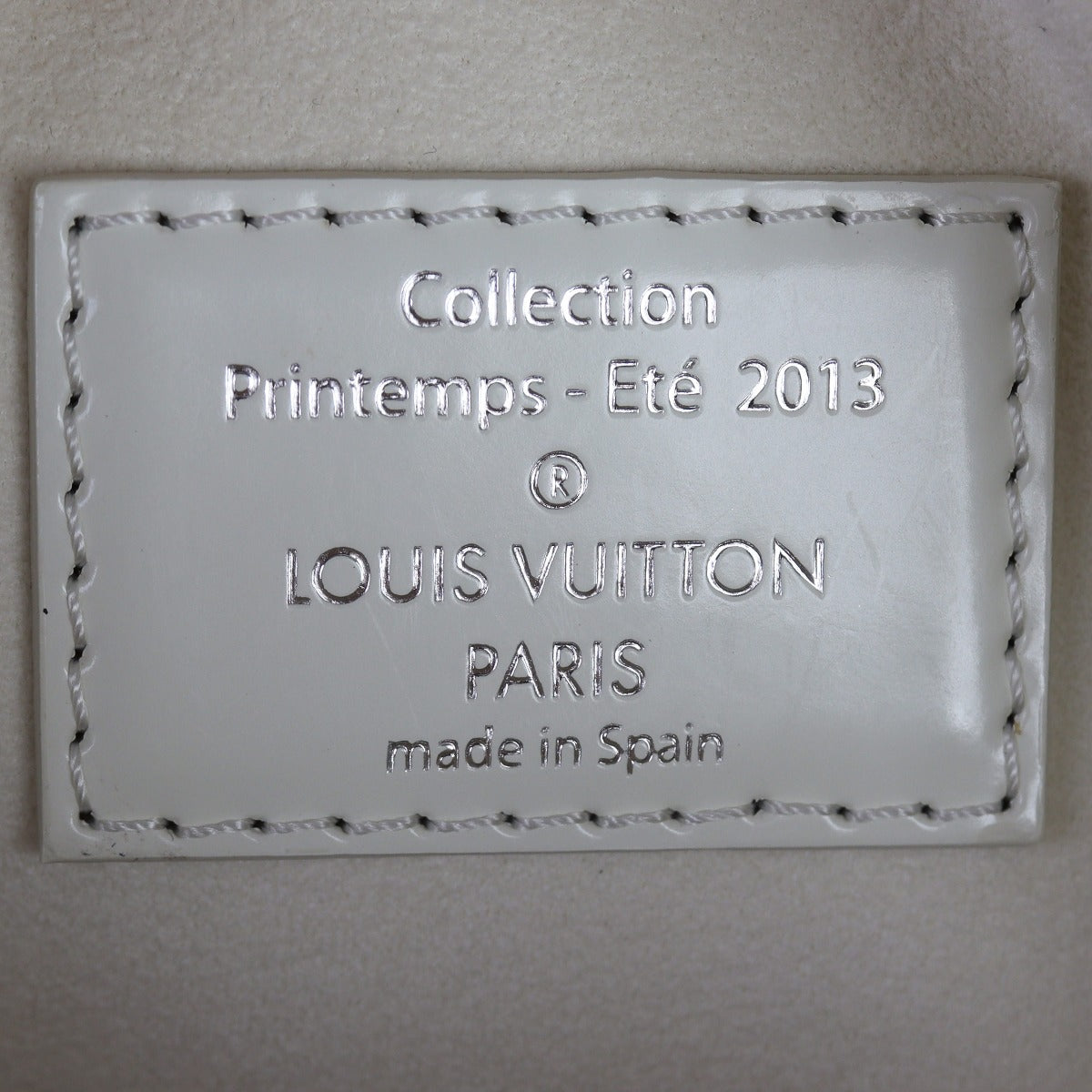 Louis Vuitton Speedy Cube MM Damier Facette Interior Stamp