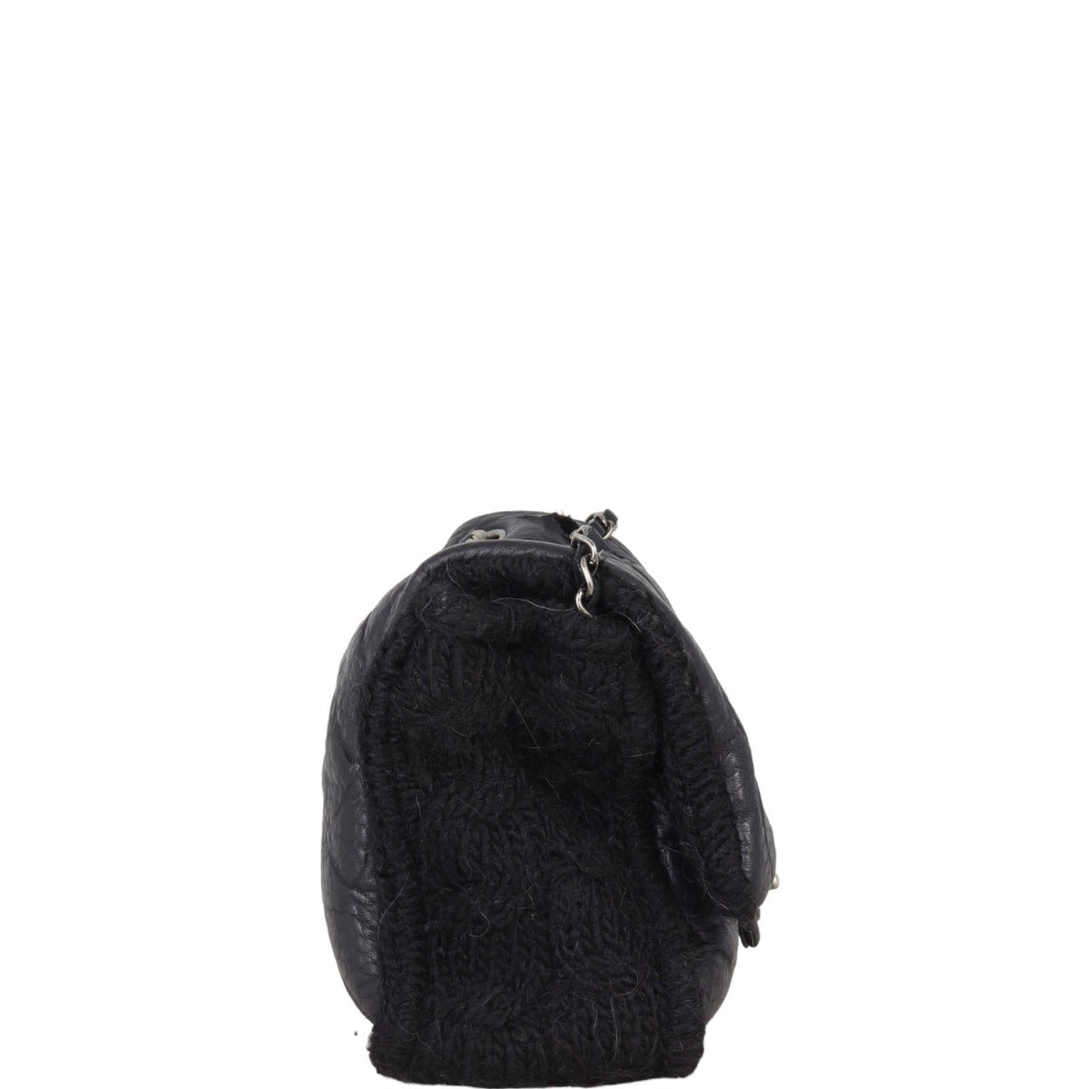 Chanel Chic Knit Flap Bag Wool