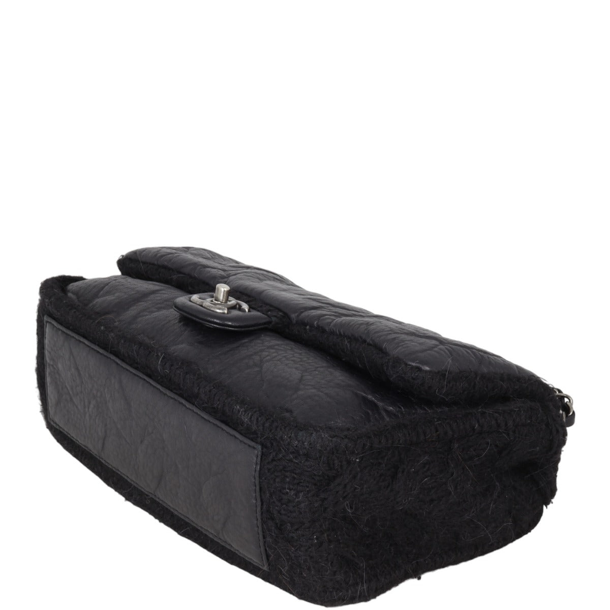 Chanel Chic Knit Flap Bag Wool