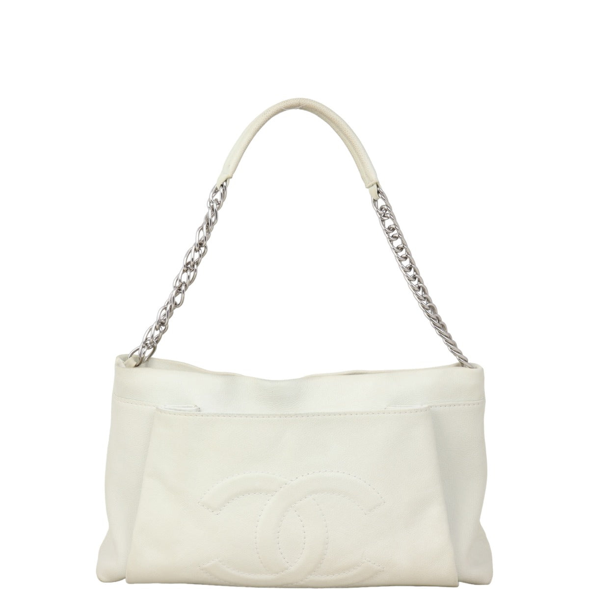 Chanel CC Timeless Shopping Tote | Cream