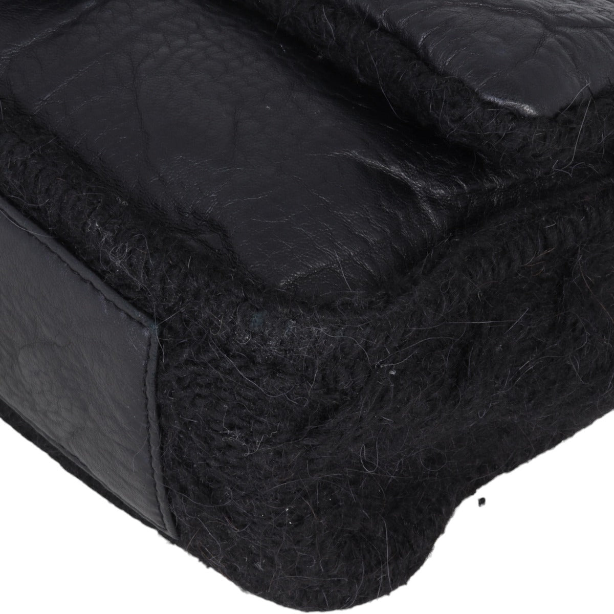 Chanel Chic Knit Flap Bag Wool