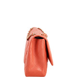 Chanel Classic Single Flap Maxi | Coral Red