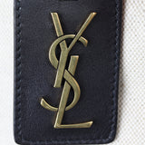 Saint Laurent Colour-Block Canvas and Leather Hobo Medium Hardware