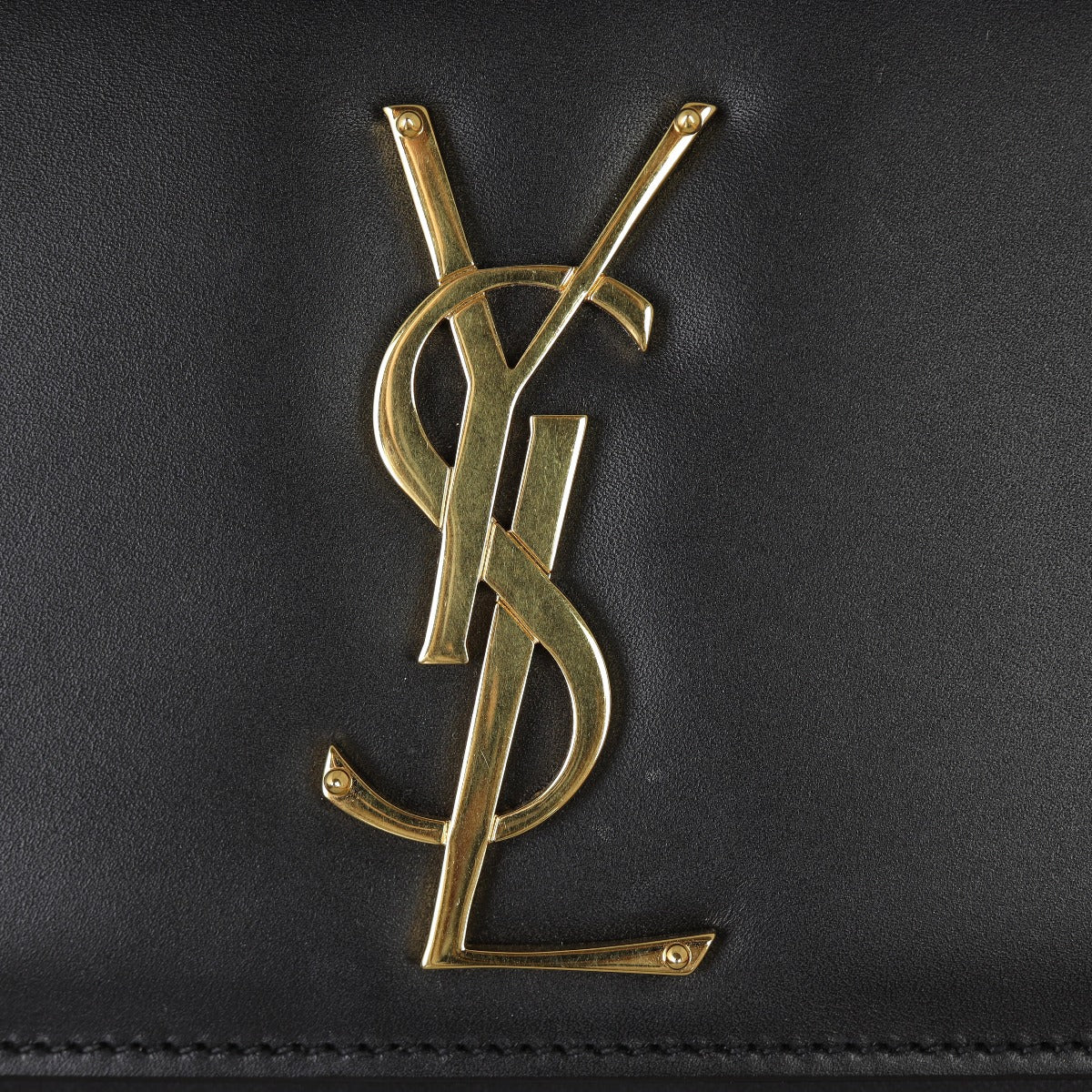 Saint Laurent Kate Monogram Clutch Hardware