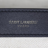 Saint Laurent Colour-Block Canvas and Leather Hobo Medium Interior Stamp