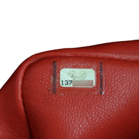 Chanel Classic Single Flap Maxi | Coral Red