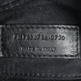 Saint Laurent Colour-Block Canvas and Leather Hobo Medium Date Code