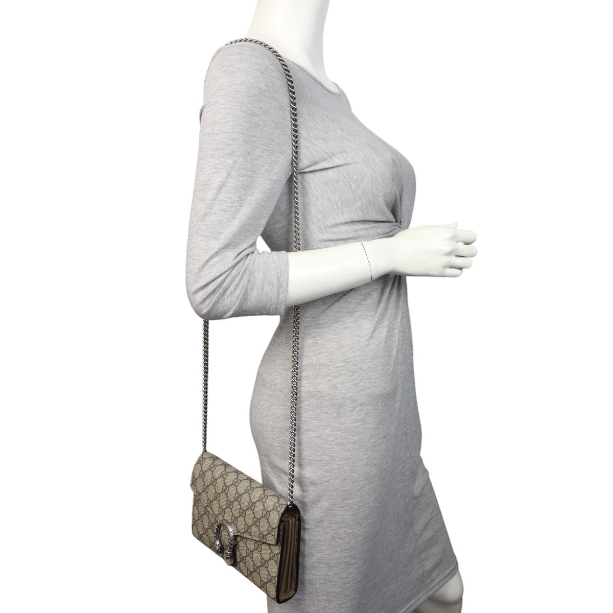 Gucci Dionysus GG Supreme Chain Wallet