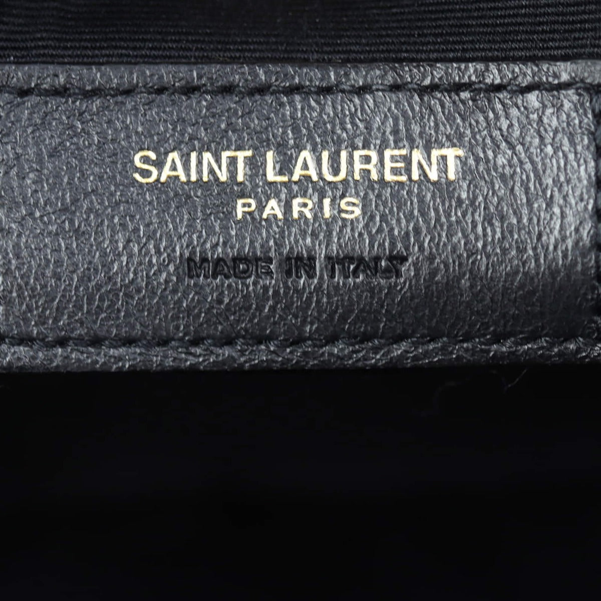 Saint Laurent Lou Camera Bag Interior Stamp