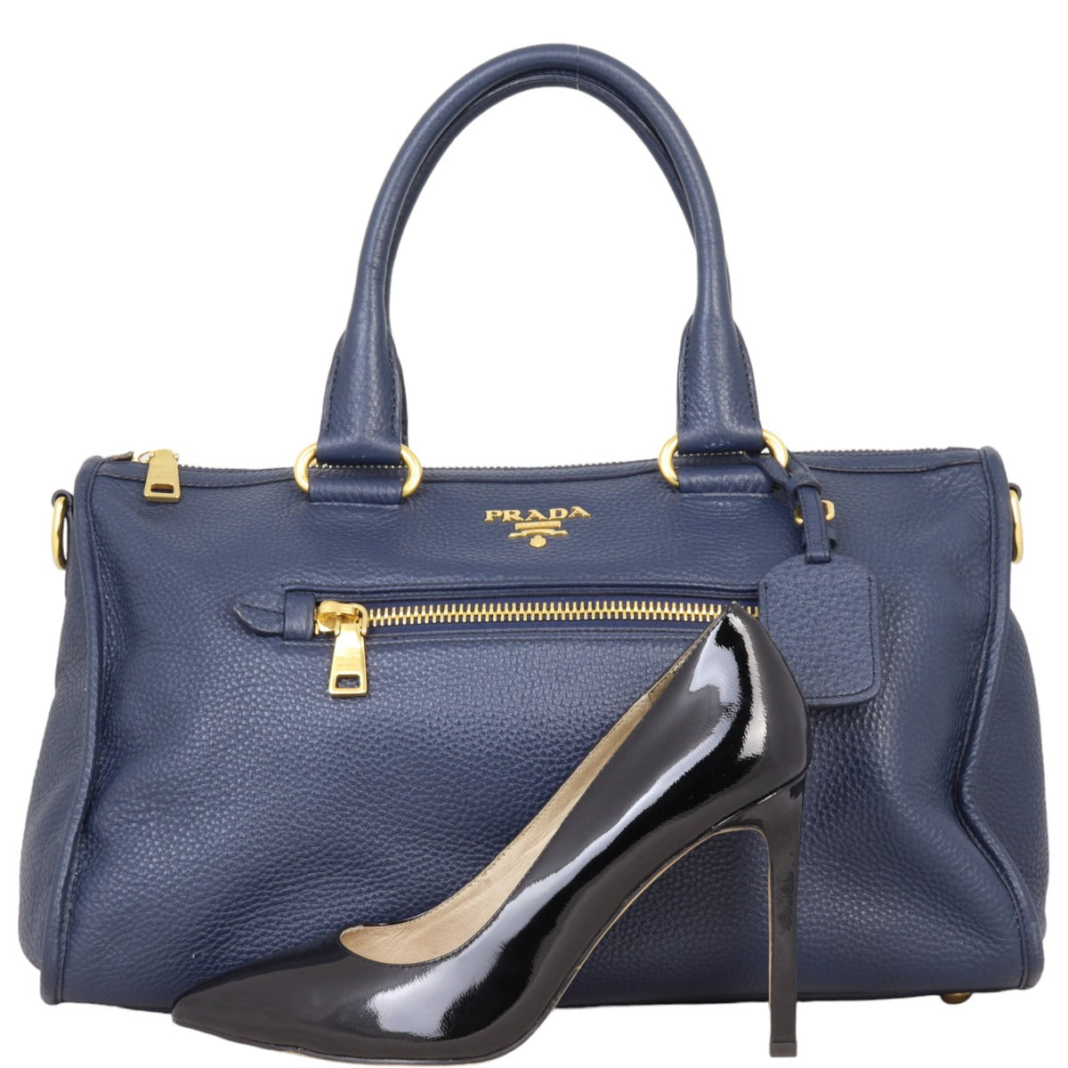 Prada Vitello Daino Bauletto Bag