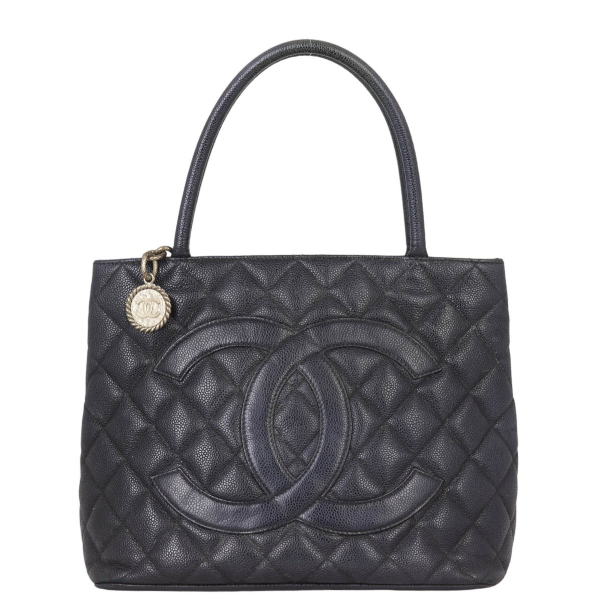 Chanel Medallion Tote | Black Caviar