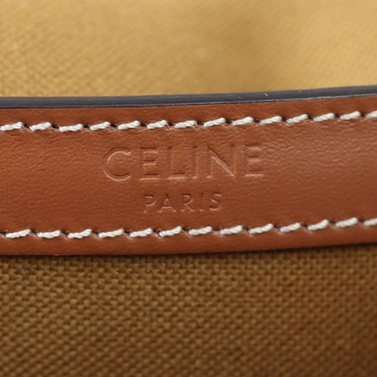 Celine Folco Medium Bag Triomphe Interior stamp