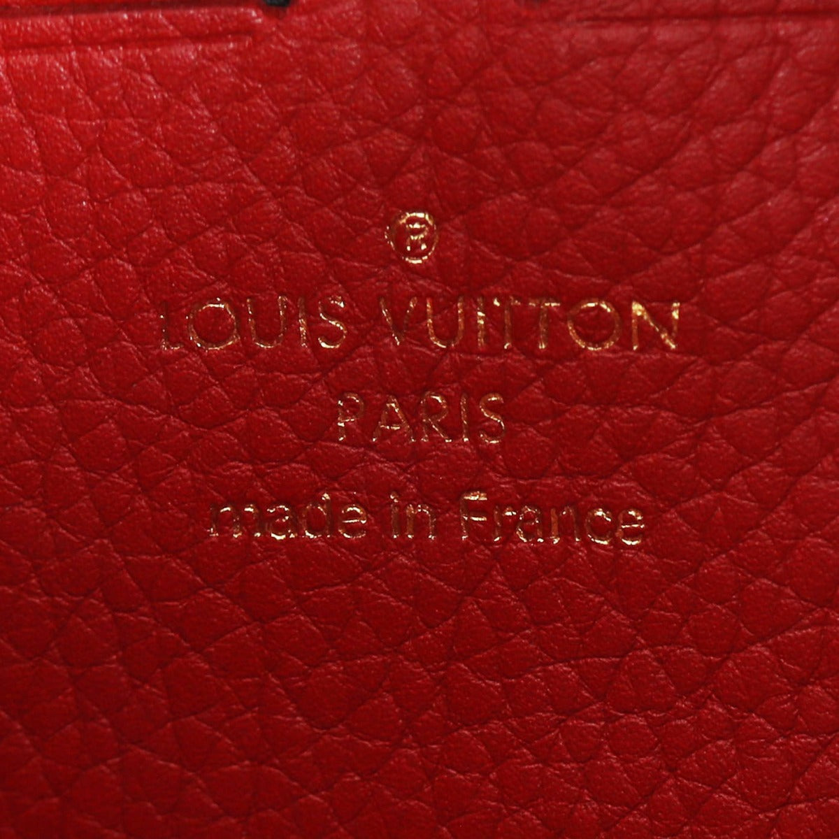 Louis Vuitton Pochette Pallas Monogram Interior Stamp