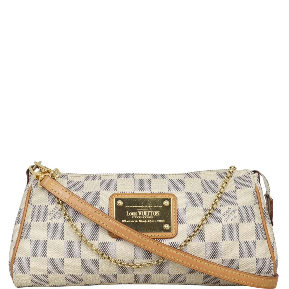 Louis Vuitton Eva Pochette Damier Azur