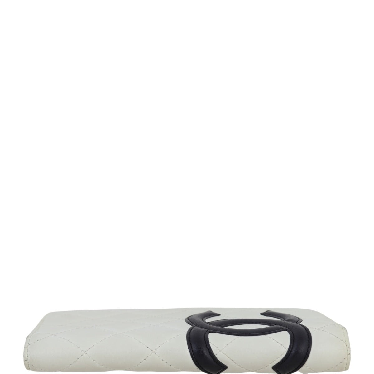 Chanel Ligne Cambon Yen Wallet | White