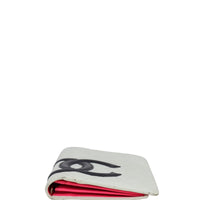 Chanel Ligne Cambon Yen Wallet | White