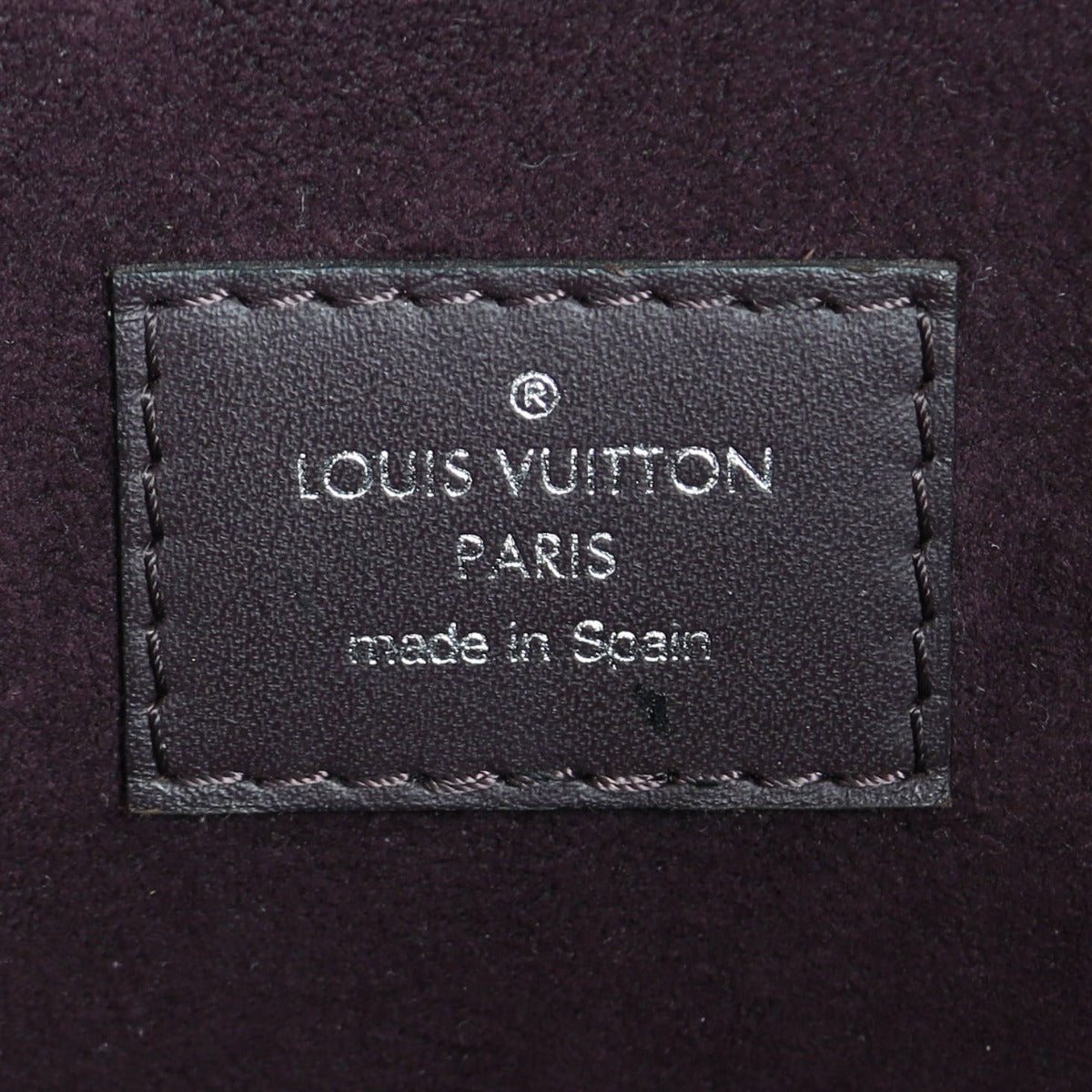 Louis Vuitton Neverfull MM Epi Interior Stamp