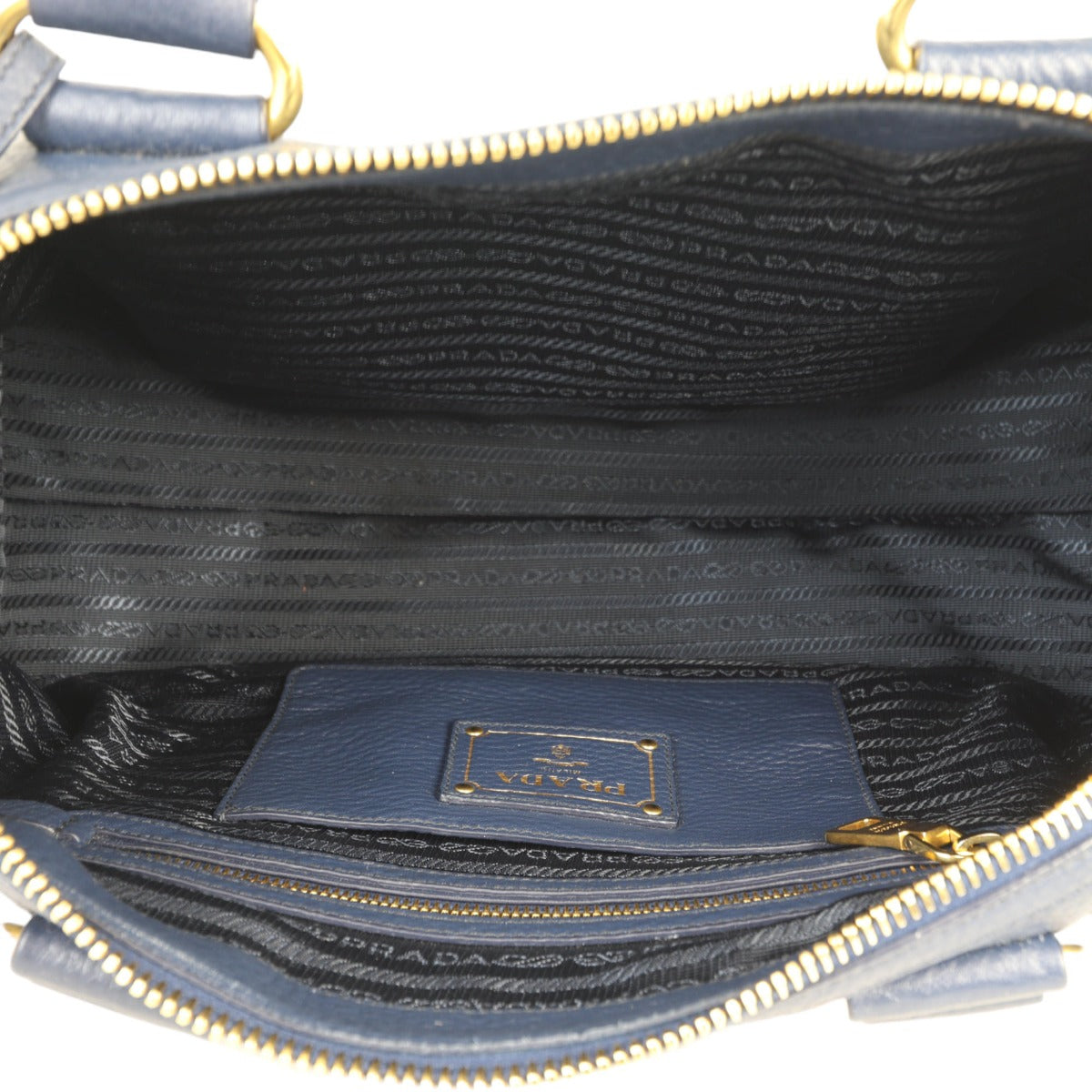 Prada Vitello Daino Bauletto Bag