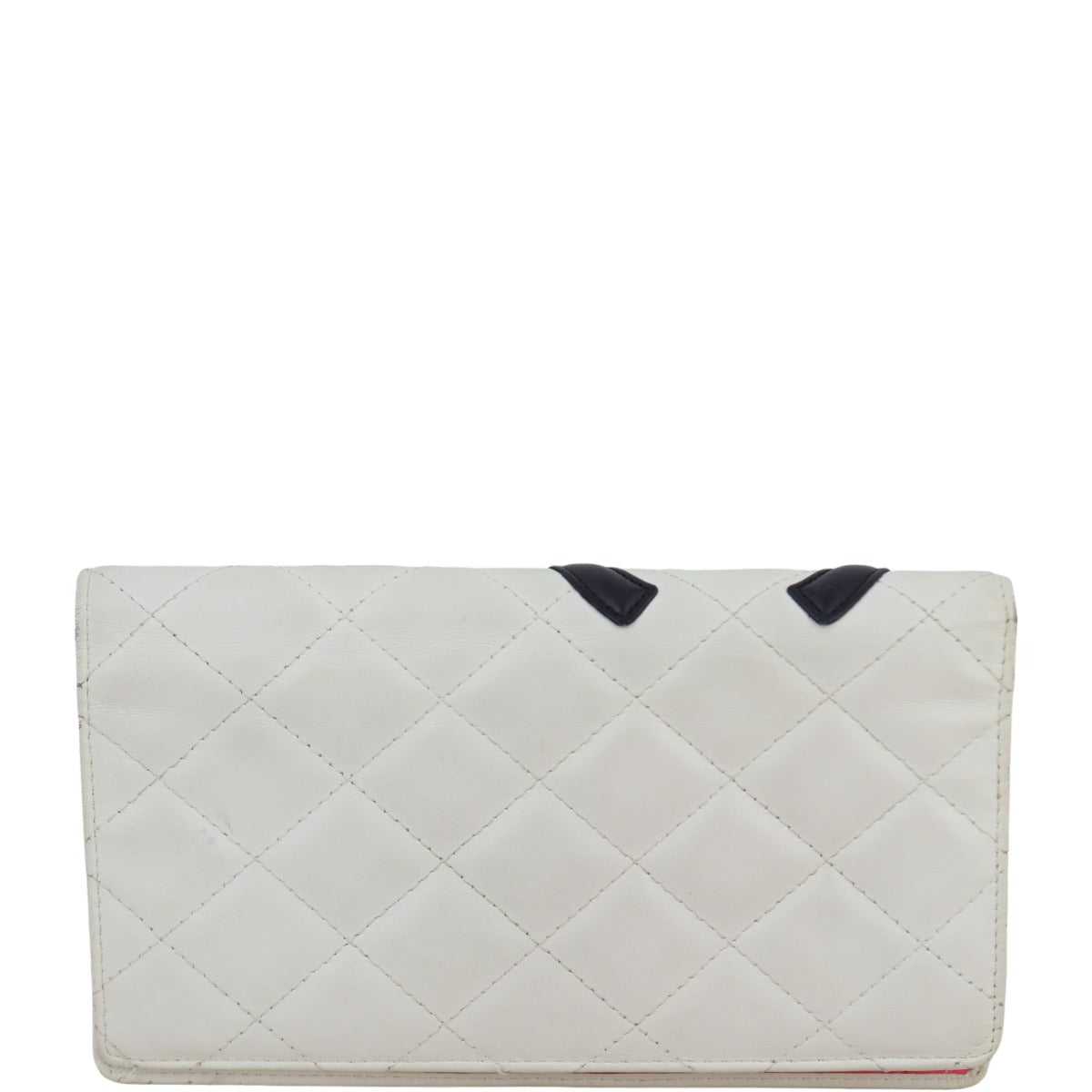 Chanel Ligne Cambon Yen Wallet | White