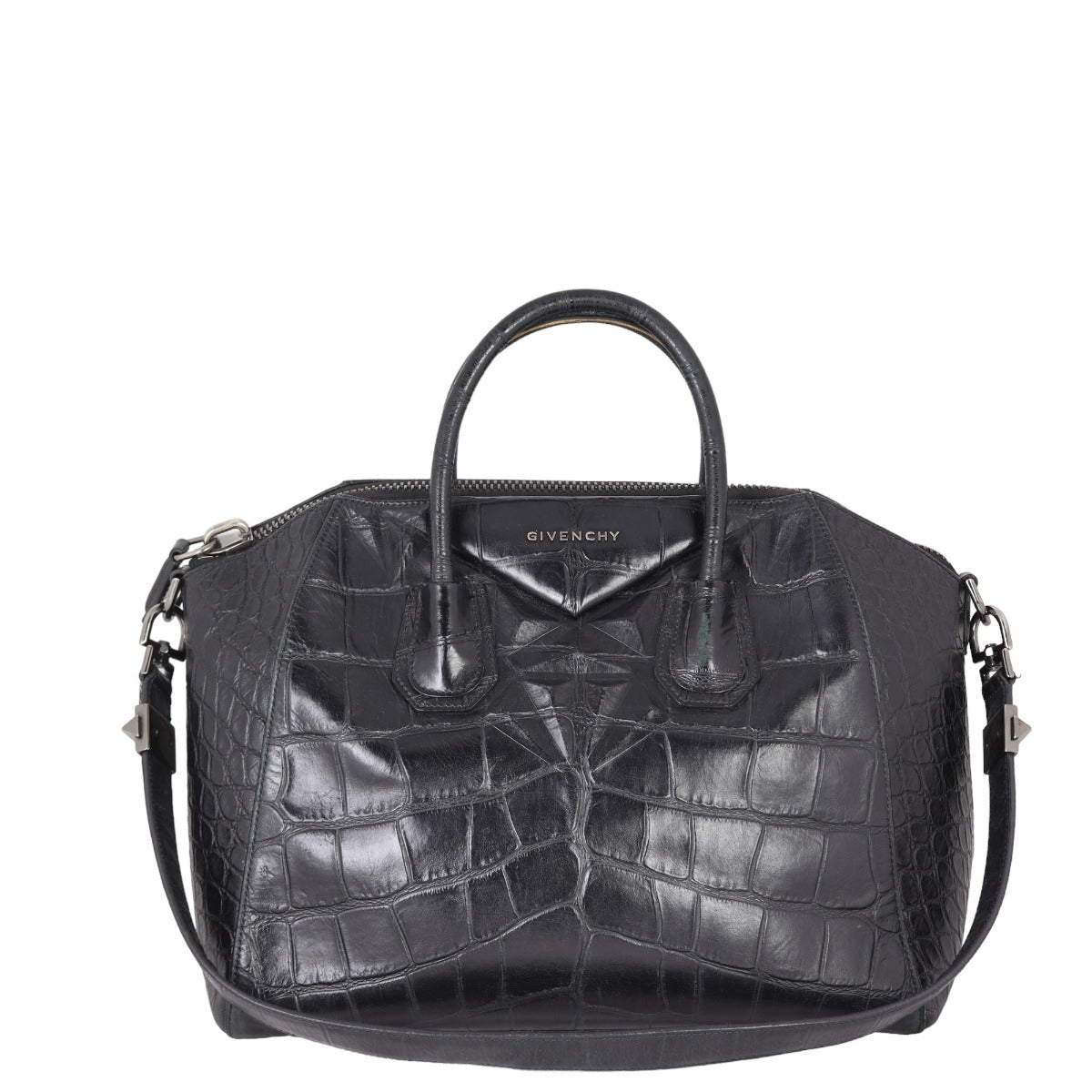 Givenchy Antigona Medium Croc Embossed
