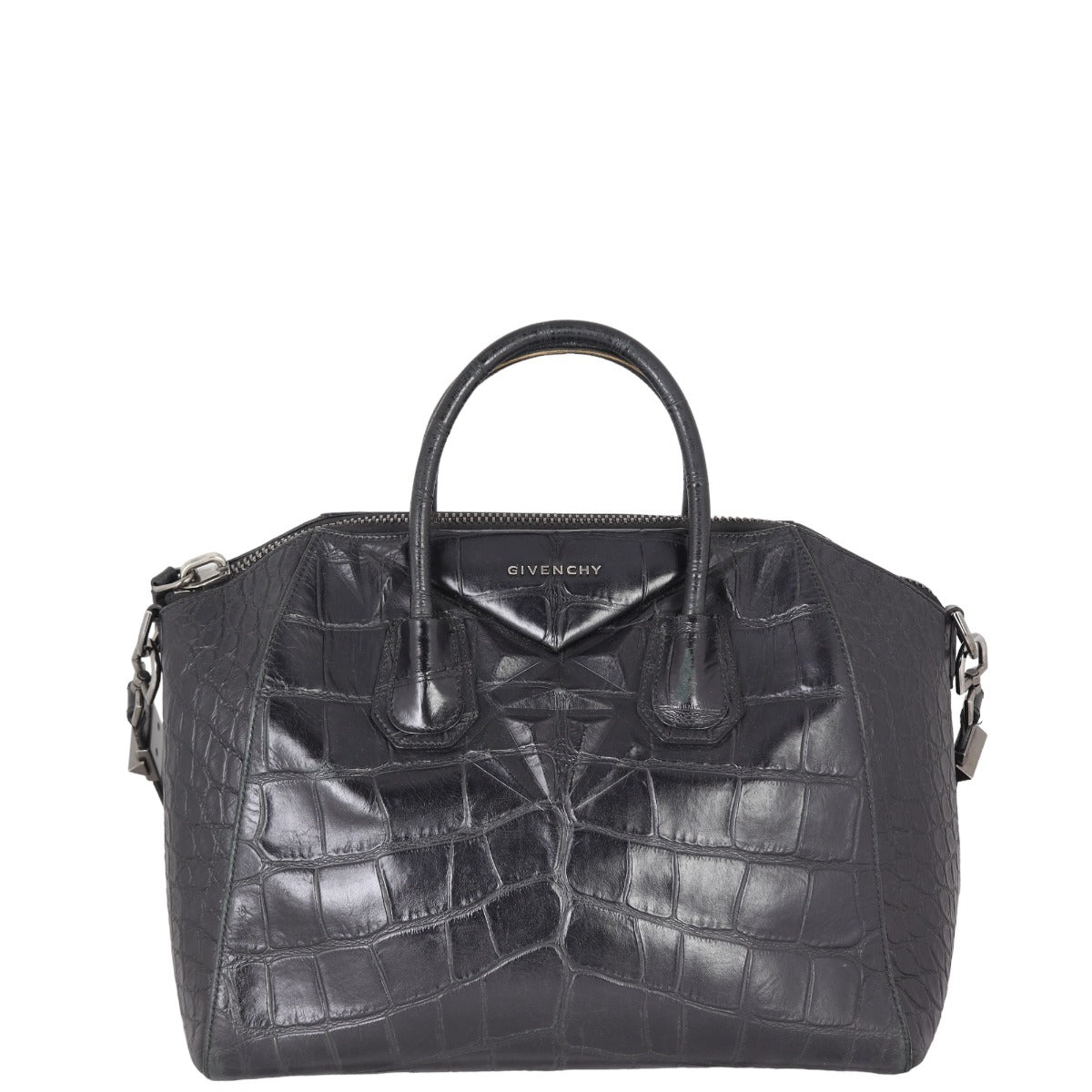 Givenchy Antigona Medium Croc Embossed