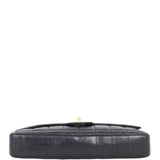 Chanel East-West Chocolate Bar Flap Bag | Black