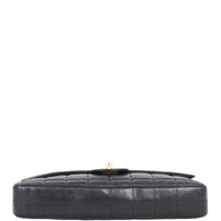 Chanel East-West Chocolate Bar Flap Bag | Black