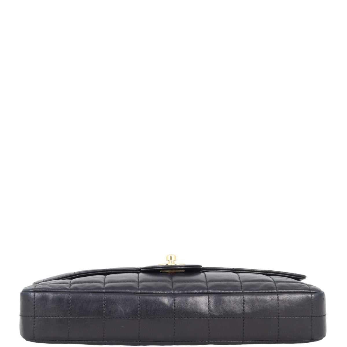 Chanel East-West Chocolate Bar Flap Bag | Black