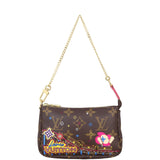 Louis Vuitton Mini Pochette Accessoires Monogram Vivienne Christmas Print 2020