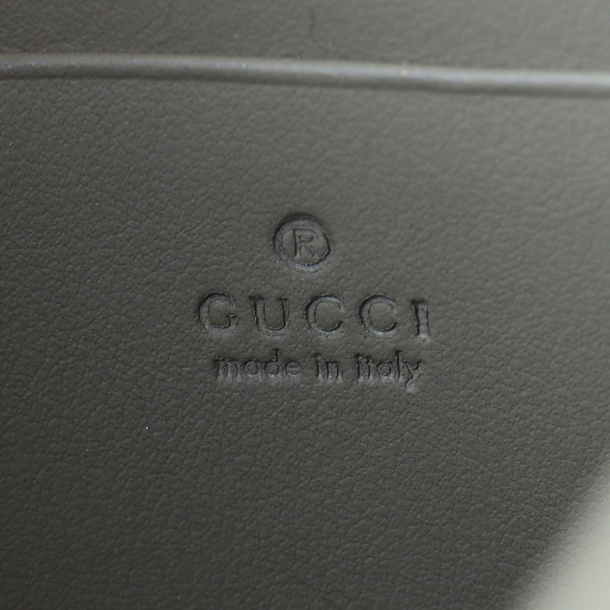 Gucci Dionysus GG Supreme Chain Wallet Interior Stamp