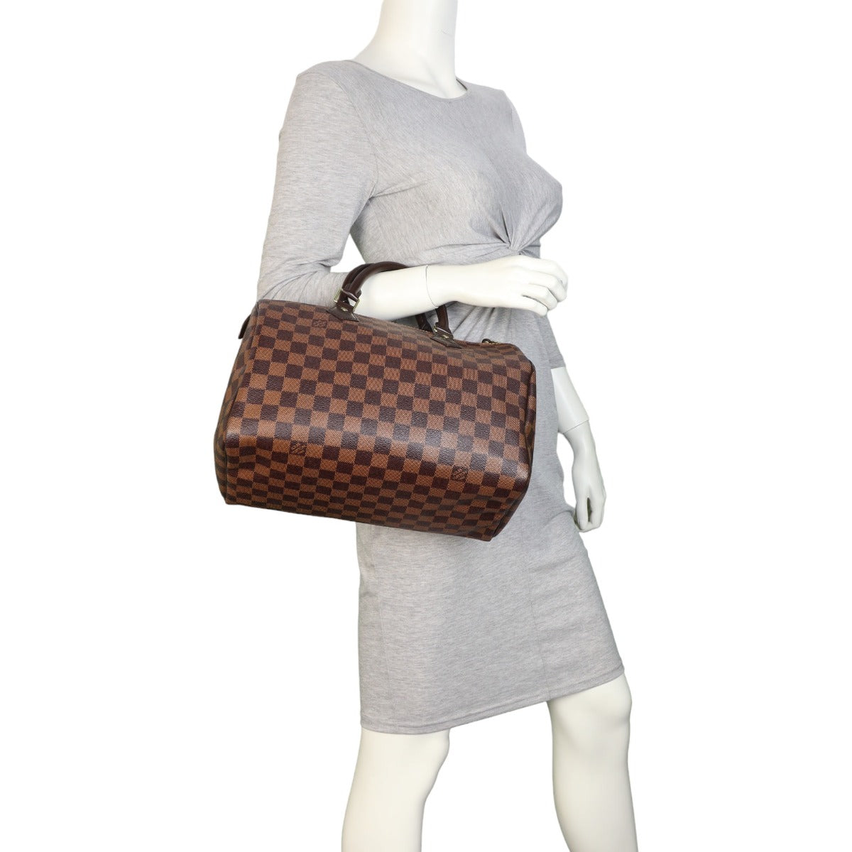 Louis Vuitton Speedy 30 Damier Ebene