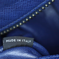 Prada Saffiano Cuir Triple Zip Dome Bag Stamp
