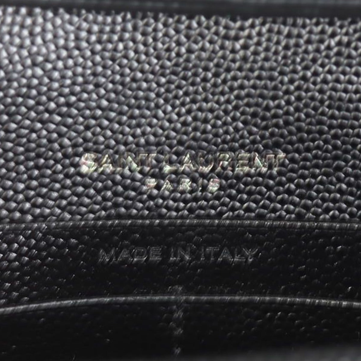 Saint Laurent Monogram Chain Wallet Medium Stamp
